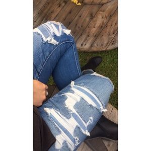 AE ripped jegging